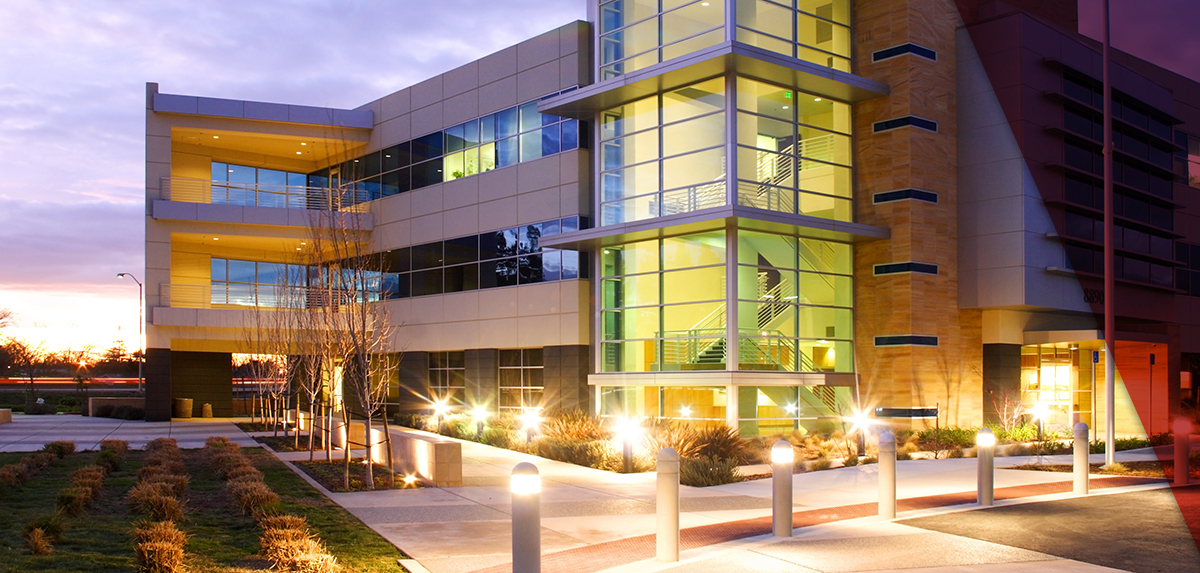 Commercial office building in the Fort Worth area served by Texas Refrigeration Inc. for HVAC and refrigeration needs